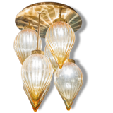 Murano glass chandelier drops