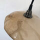 Marbled beige opaline pendant lamp