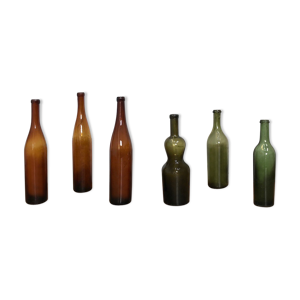 Lot de 6 bouteilles en