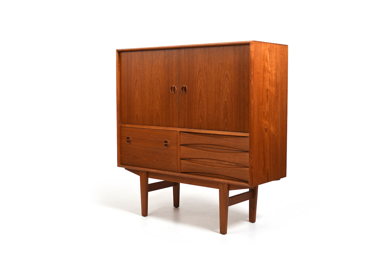 Fine Danish Teak Cabinet by N.C.Møbler 1960s