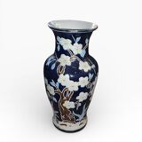 Antique Glazed Ceramic Vase – Cherry Blossom Decoration – Style J