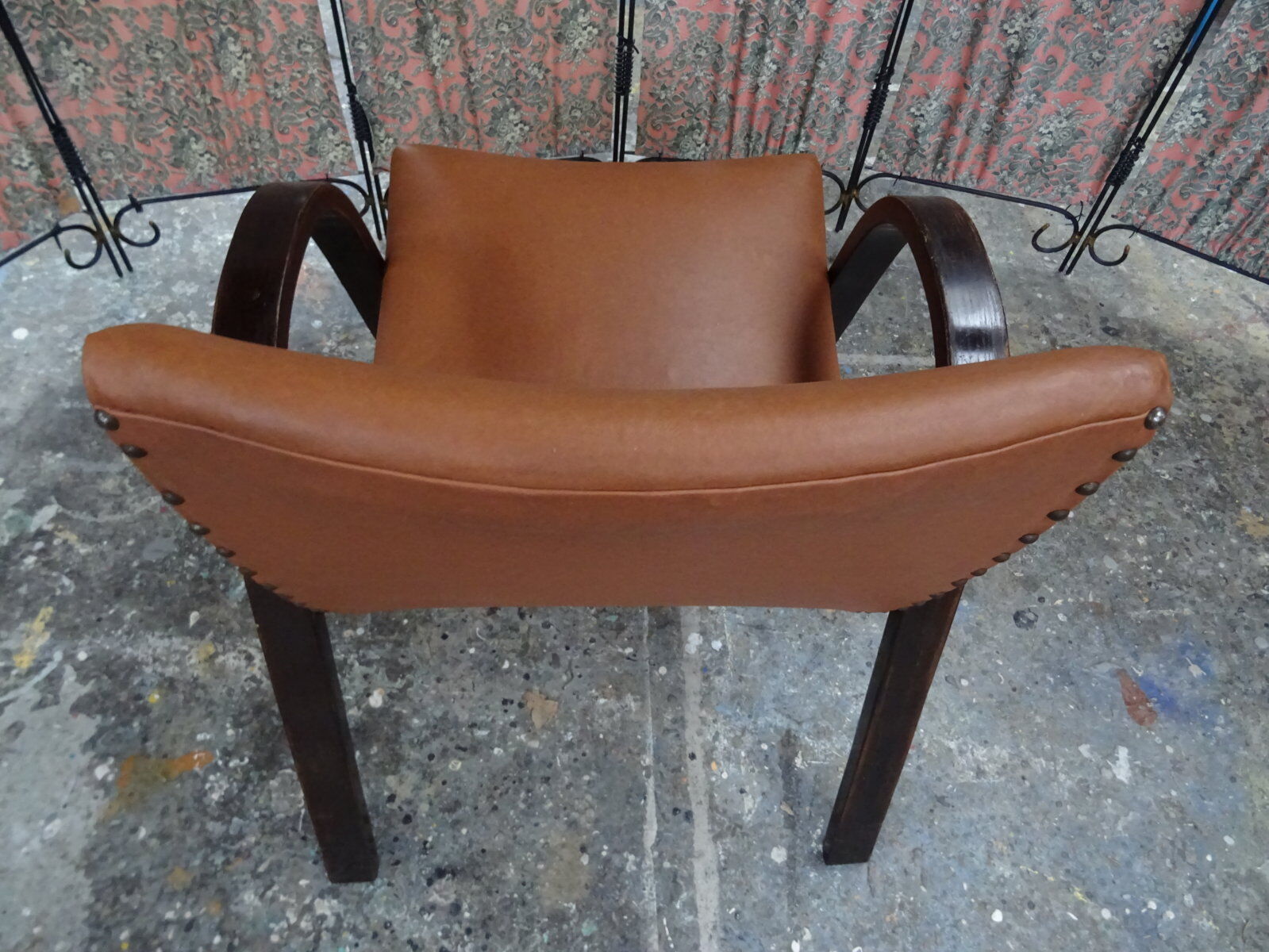 Pair of bow wood Steiner chairs