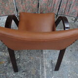 Pair of bow wood Steiner chairs