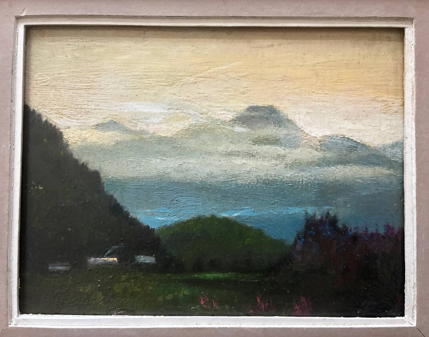 Landscape of Savoy, Marcel Quencez, 20th century