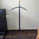 Vintage valet black and wood