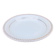1950s Serving Dish Hollow Earthenware with Gold Frieze Decoration