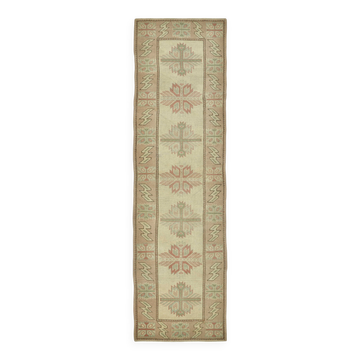 Tapis vintage anatolien turc 86 cm x 294 cm