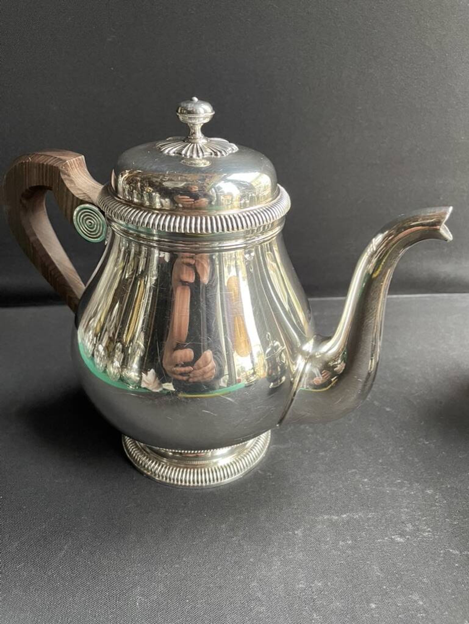Gallia tea service by Christofle model Lauzin