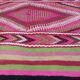 Handmade pink kilim rug in pure wool - 220x100cm