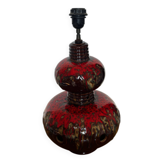 Vintage Ceramic Lamp Base West Germany H 45 cm