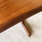 Table basse en teck danoise, Johannes Andersen pour CFC Silkeborg, Circa 60's