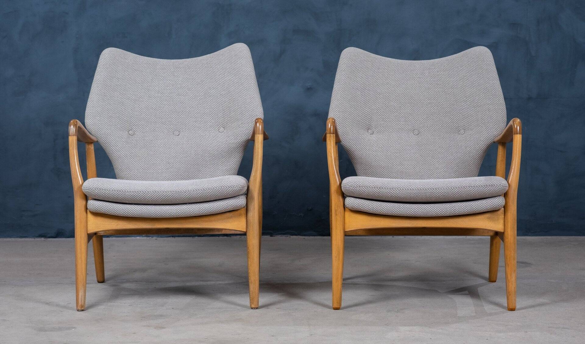 Armchairs by Madsen & Schubell, 1960s, Set of 2