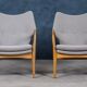 Fauteuils par Madsen & Schubell, 1960s, Set de 2