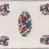 Vintage Turkish rug from Oushak, hand-woven 115x144 cm