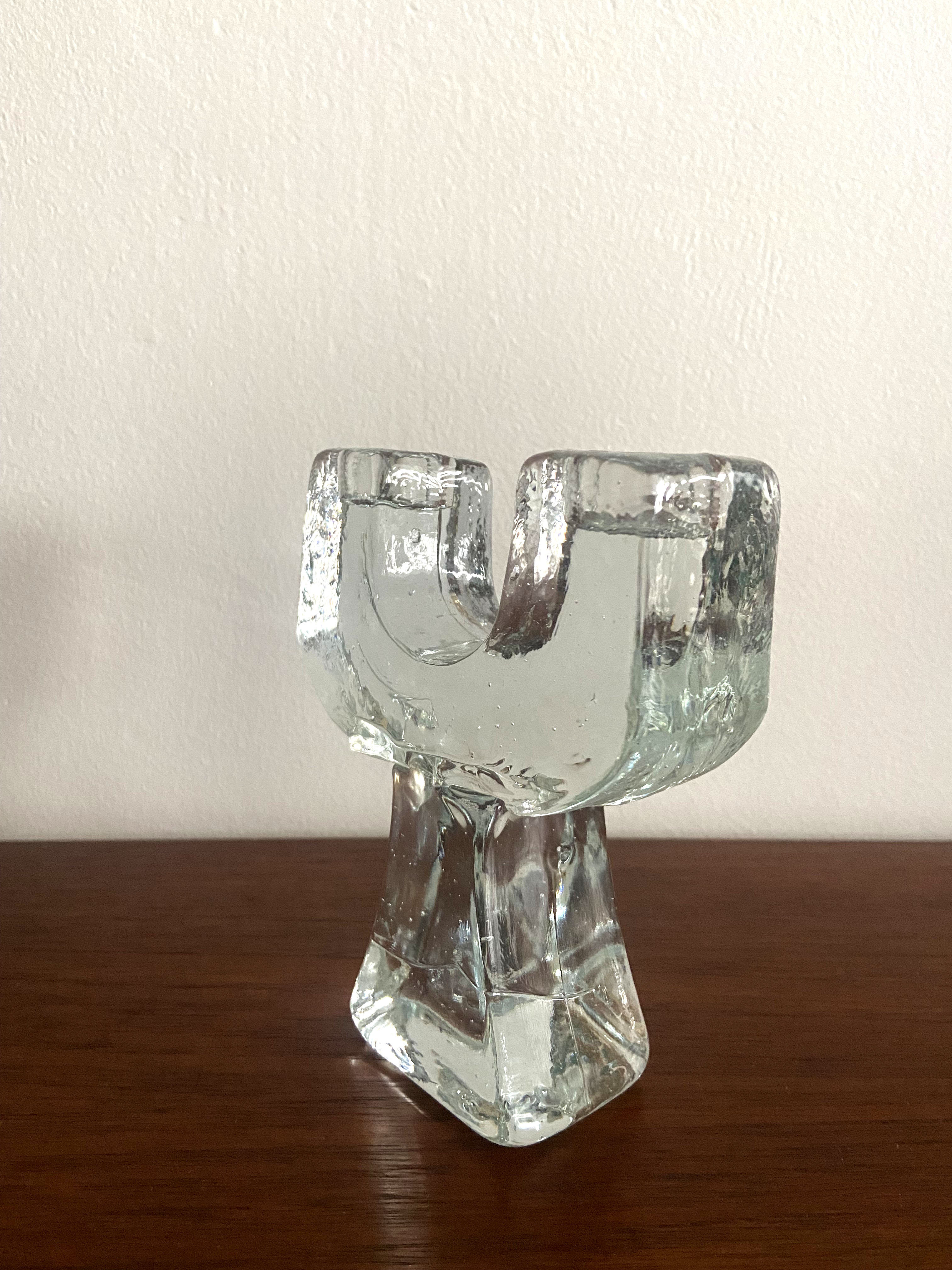 Scandinavian glass chandelier