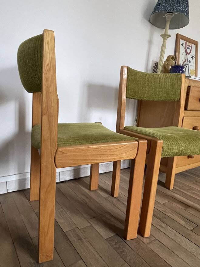 Baumann chairs in solid elm
