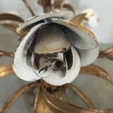 Flower wreath chandelier, 60s