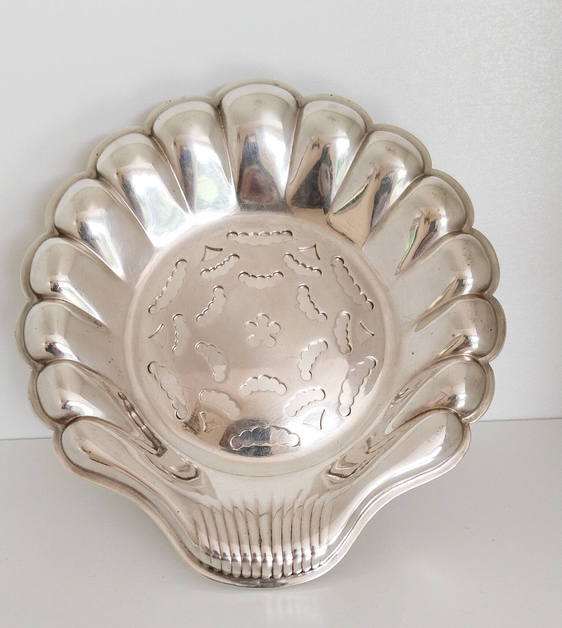 Coquillor-Ice Silver Butter Dish