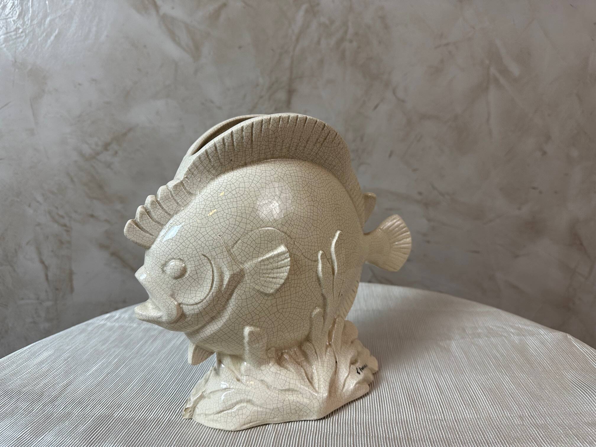 Art Deco ceramic fish