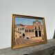 Tableau paysage italien peinture huile