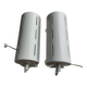 Duo d’appliques SMYG – IKEA Modèle Typ V1013 – design années 2000 – écru /