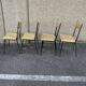 4 chaises vintage Colette Gueden