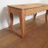 18th oak coffee table
