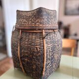 Ancien panier en rotin Laotien