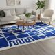 Handmade Berber rug, natural wool, 3x2 m.