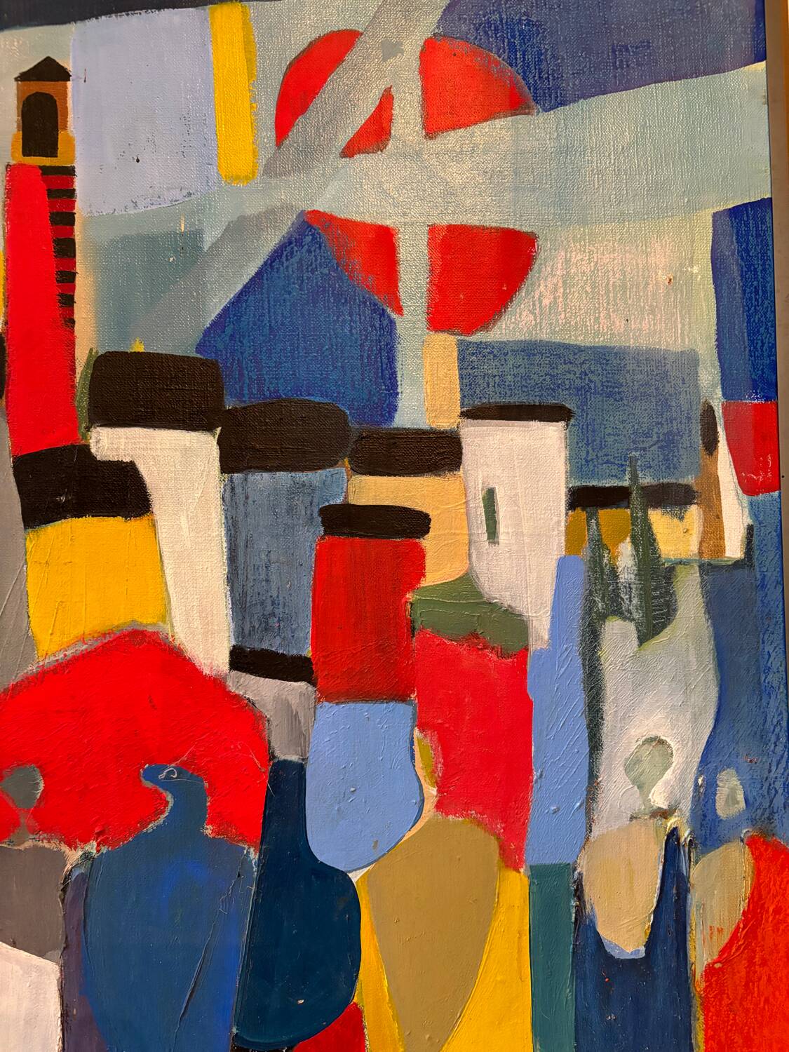 Signed abstract composition