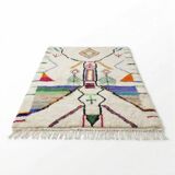 Moroccan Berber rug with colourful patterns 160x240 cm