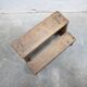 Workshop step, antique wooden stool