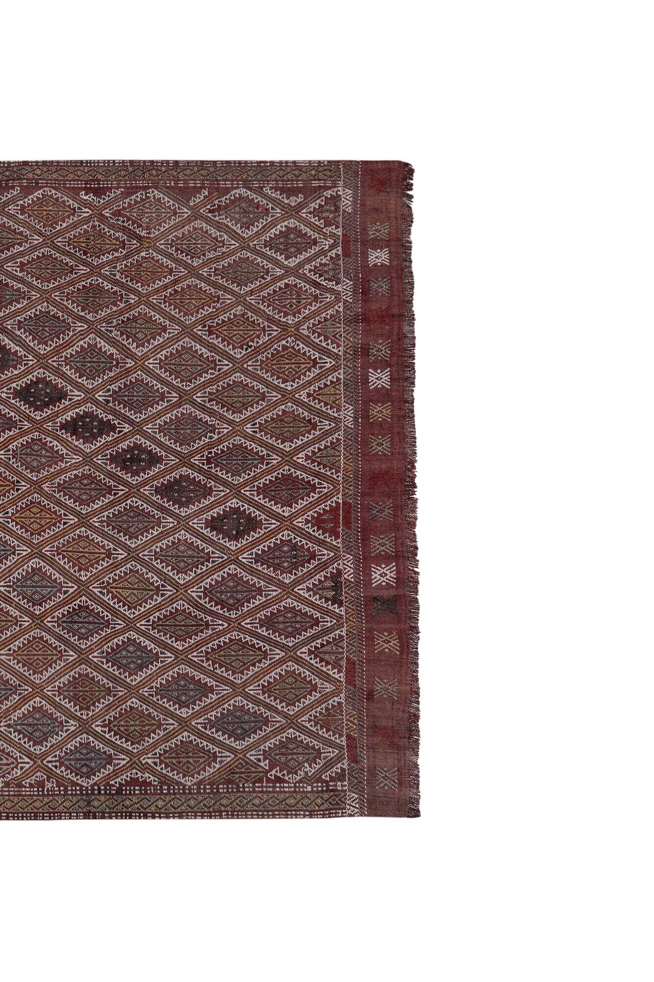 Vintage Turkish rug handmade 147x218 cm
