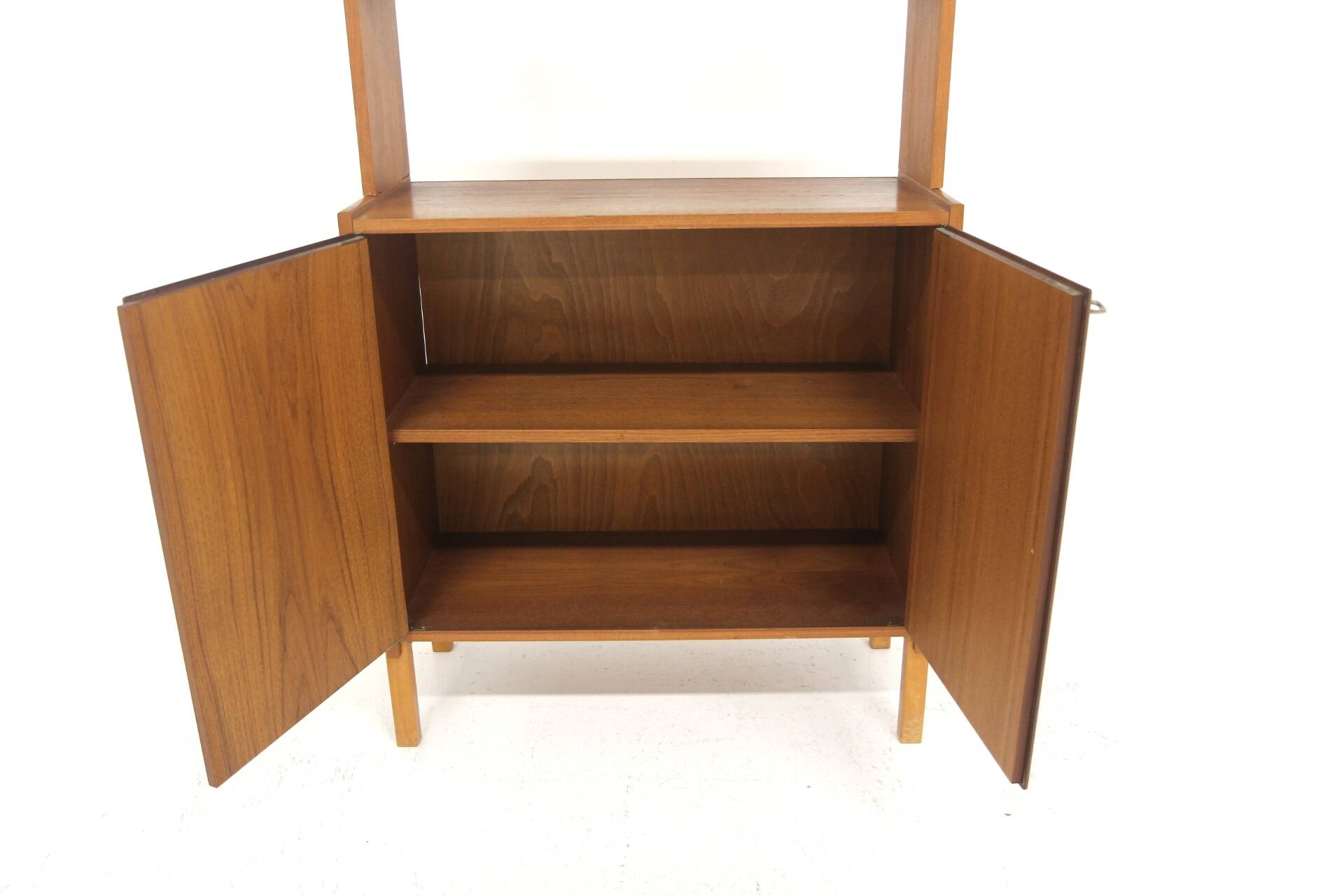 Bibliothèque scandinave en teck, Suède, 1950