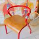 Vintage child school chair Hitier Jacques