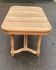 Renovated dining table in solid oak from the 19th century in Napoleon III style.