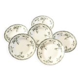 6 assiettes creuses Terre de fer Modernstyle