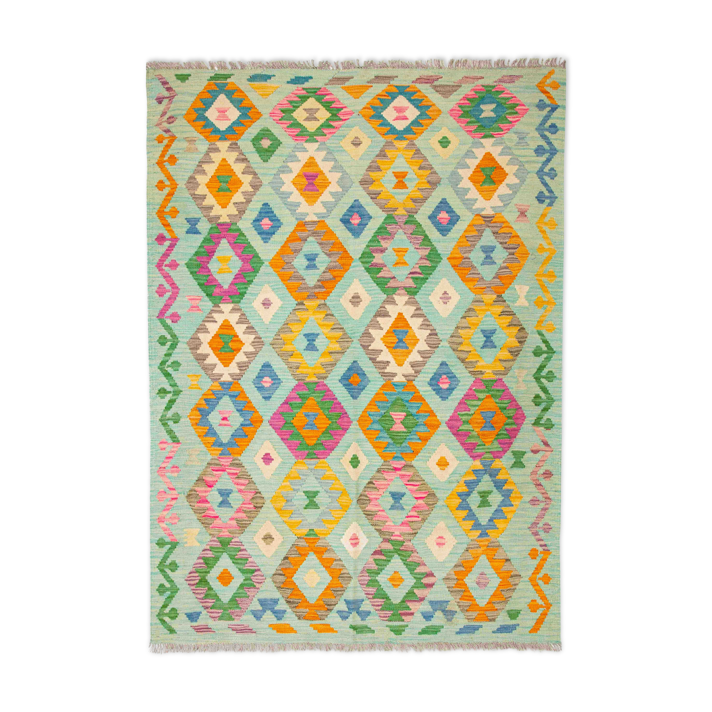 Afghan Pashtun Kilim 182 x 135 cm