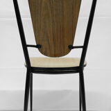 Lot of 6 chairs in formica
