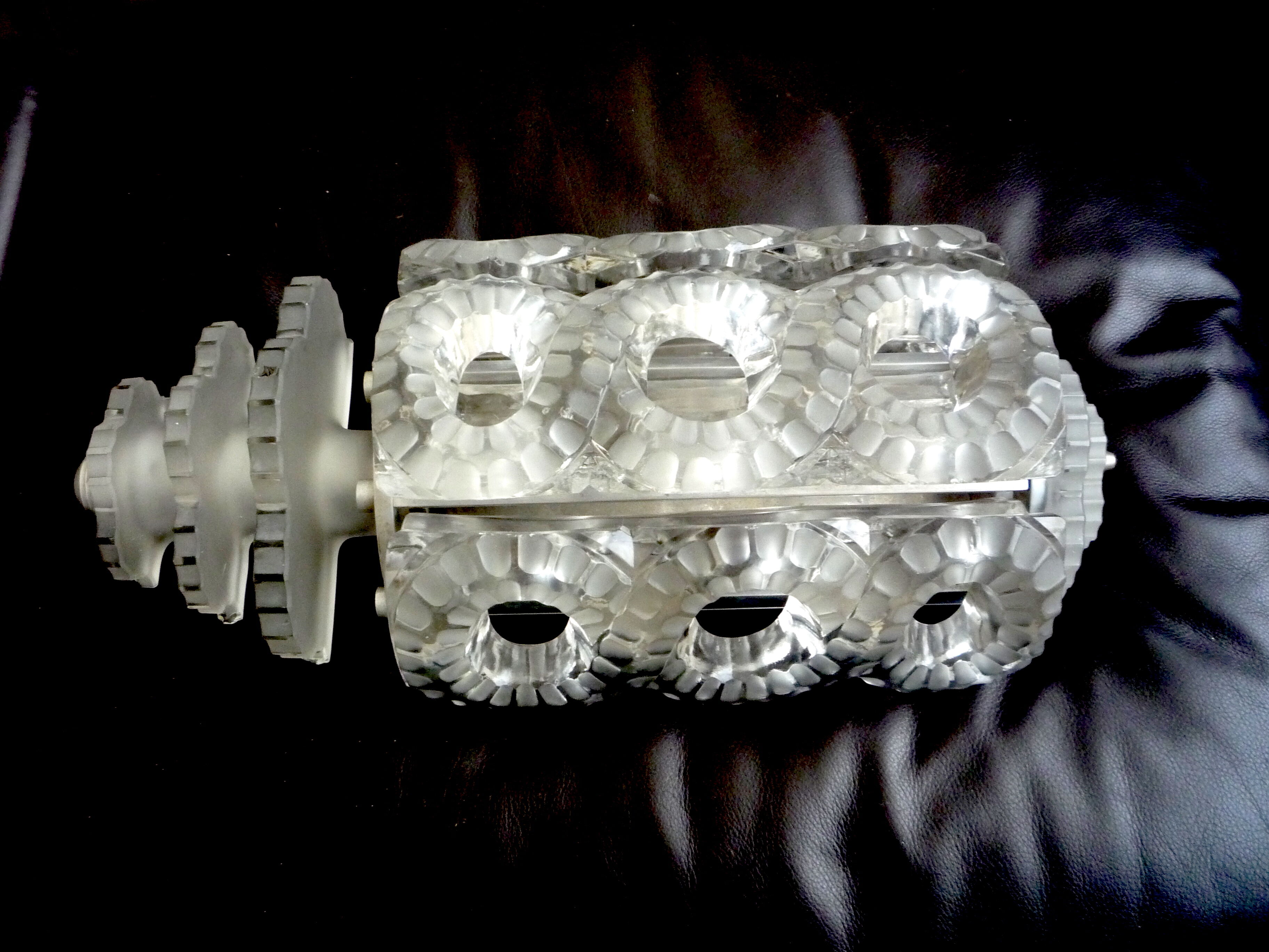 Lalique France rare wall light sevilla