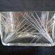 Art Deco cookie jar in chrome metal and glass