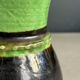 Bicolour vase in glazed terracotta - Savoyard craftsmanship