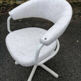 Vintage barber chair set