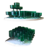 55 green glasses from the 70s