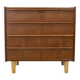 Commode danoise en teck par Hanbjerg, années 1960