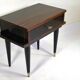 NIGHTSTAND in MACASSAR EBONY - 1960s