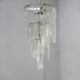 Chandelier by Carlo Nason, edited by Mazzega, Murano, Italy, circa 1970