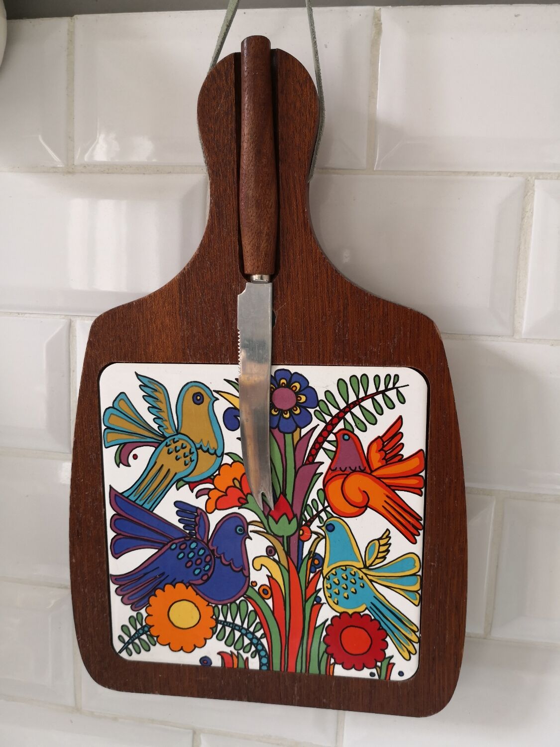Vintage Villeroy and Boch cutting board