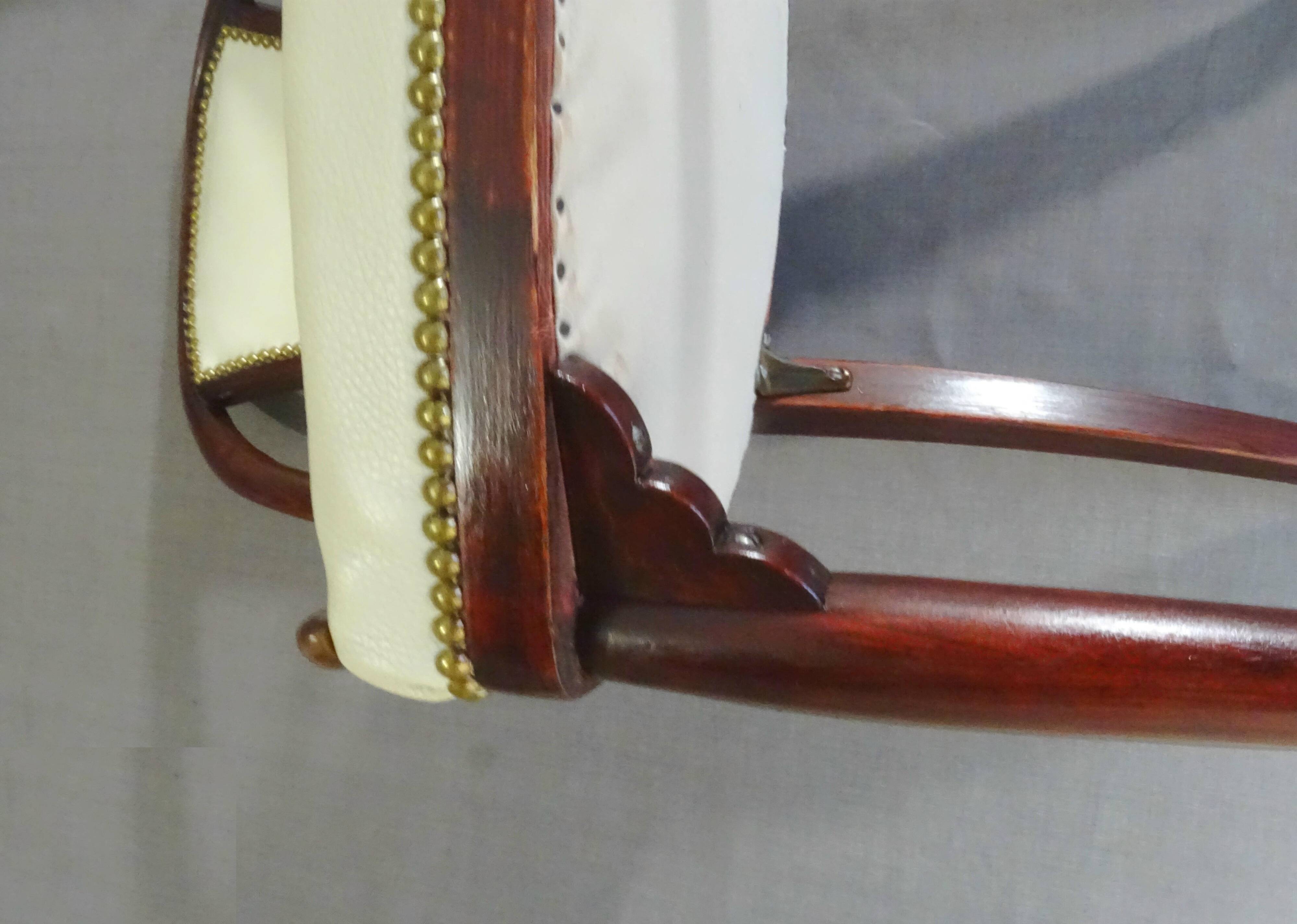 Pair of chairs by otto prutscher for thonet no. a845. circa 1930.