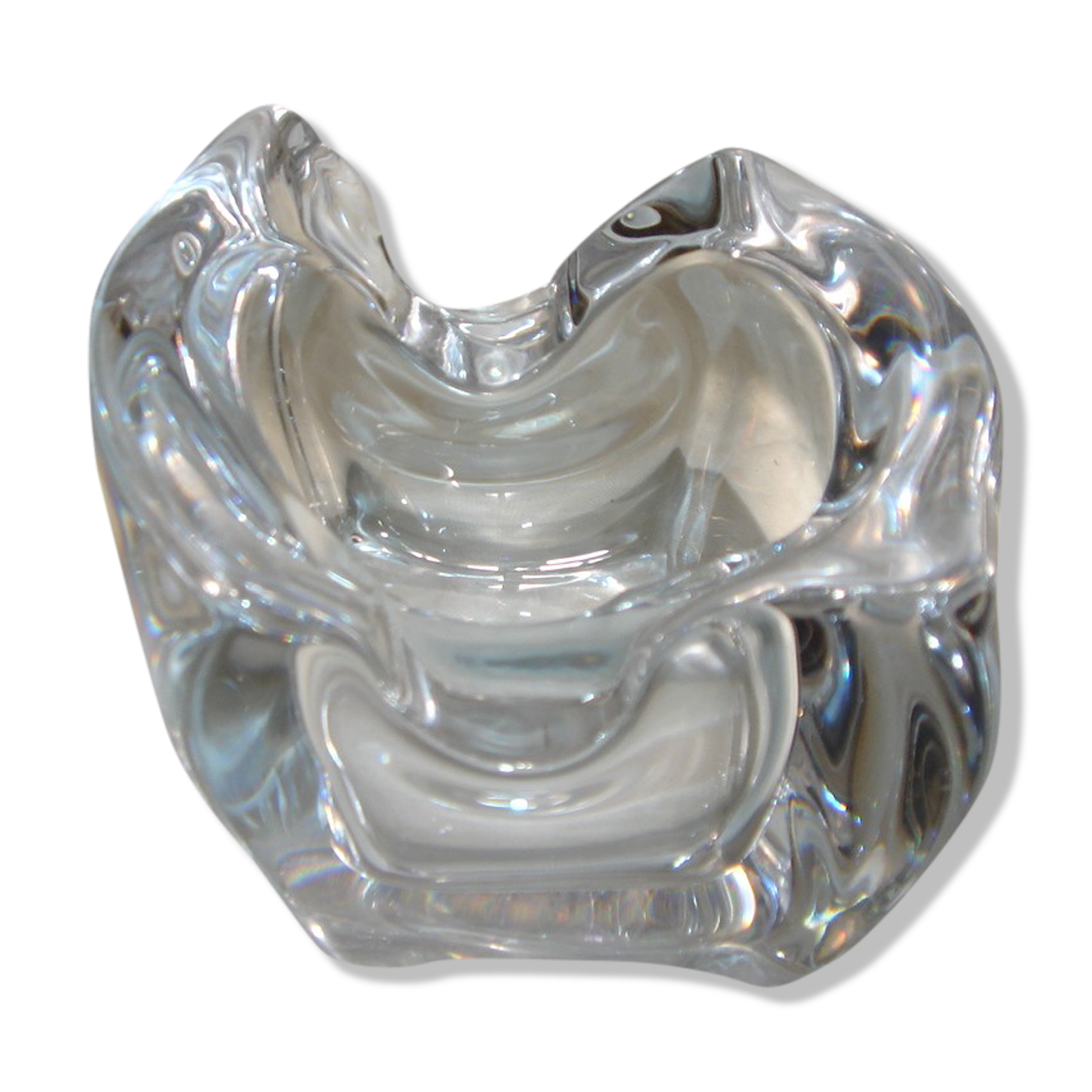 1970 crystal ashtray